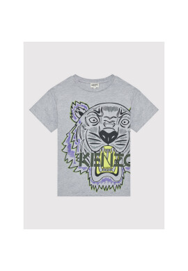 Kenzo Kids Тишърт K25670 M Сив Regular Fit - Pepit.bg