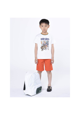 Kenzo Kids Тишърт K25791 S Бял Regular Fit - Pepit.bg