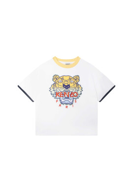 Kenzo Kids Тишърт K25804 M Бял Regular Fit - Pepit.bg
