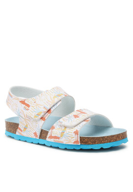 Kickers Сандали Summerkro 895454-30 S Бял - Pepit.bg