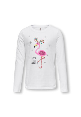 Kids ONLY Блуза 15306814 Бял Relaxed Fit - Pepit.bg