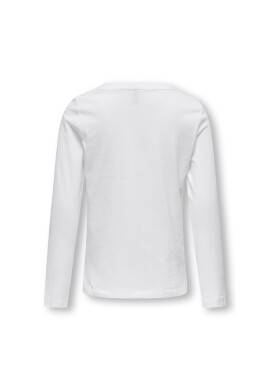 Kids ONLY Блуза 15306814 Бял Relaxed Fit - Pepit.bg