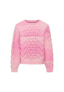 Kids ONLY Пуловер 15296492 Розов Regular Fit - Pepit.bg