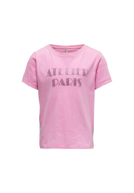 Kids ONLY Тишърт 15282766 Розов Regular Fit - Pepit.bg