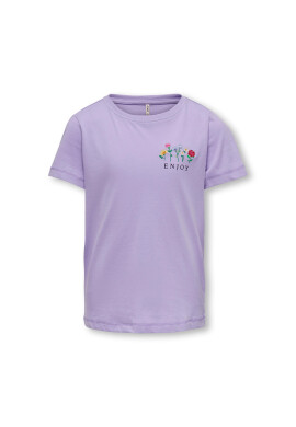 Kids ONLY Тишърт 15286501 Виолетов Regular Fit - Pepit.bg