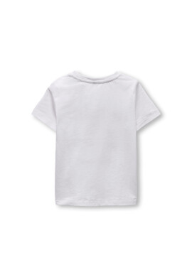 Kids ONLY Тишърт 15286502 Бял Regular Fit - Pepit.bg