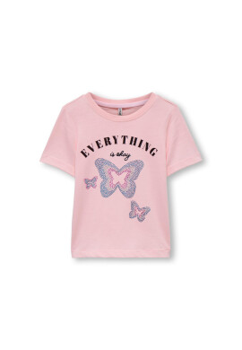 Kids ONLY Тишърт 15292198 Розов Regular Fit - Pepit.bg