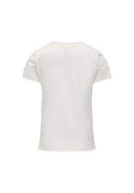 Kids ONLY Тишърт 15292294 Бял Slim Fit - Pepit.bg