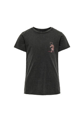 Kids ONLY Тишърт 15292311 Черен Slim Fit - Pepit.bg