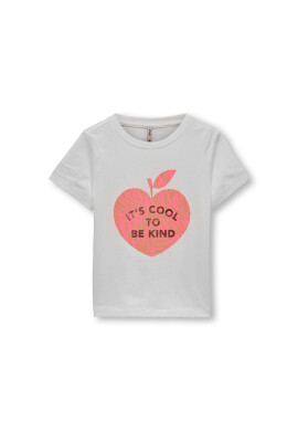 Kids ONLY Тишърт 15292343 Бял Slim Fit - Pepit.bg