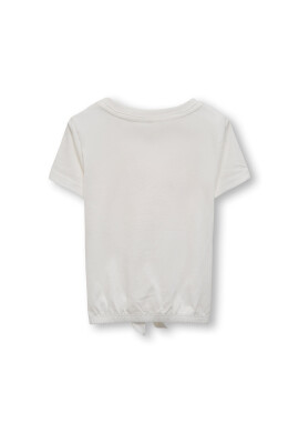 Kids ONLY Тишърт 15296716 Бял Regular Fit - Pepit.bg