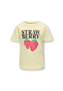 Kids ONLY Тишърт 15296741 Жълт Regular Fit - Pepit.bg