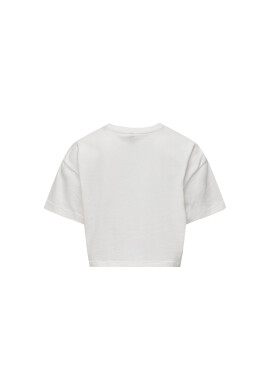 Kids ONLY Тишърт 15296959 Бял Loose Fit - Pepit.bg