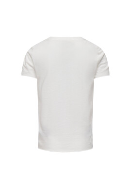 Kids ONLY Тишърт 15296976 Бял Regular Fit - Pepit.bg
