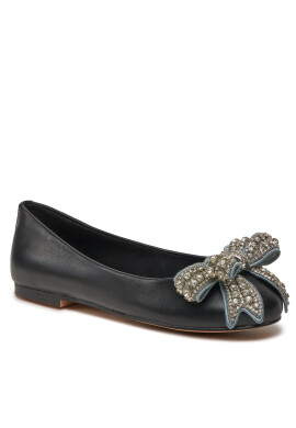 Kurt Geiger Балеринки Bow 621300109 Черен - Pepit.bg