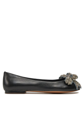 Kurt Geiger Балеринки Bow 621300109 Черен - Pepit.bg