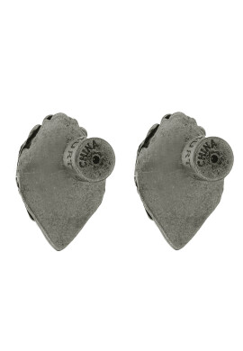Kurt Geiger Обици Eagle Sm Studs 8837564429 Сив - Pepit.bg