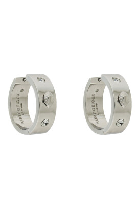 Kurt Geiger Обици Metal Eagle Hoops 8840363429 Сребрист - Pepit.bg
