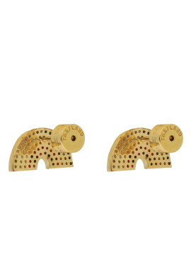 Kurt Geiger Обици Rainbow Studs 8842961429 Златист - Pepit.bg