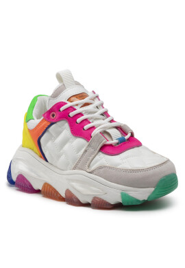 Kurt Geiger Сникърси Lettie Eagle 8880319109 Бял - Pepit.bg