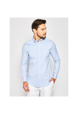 La Martina Риза CCMC03 OX014 Син Slim Fit - Pepit.bg