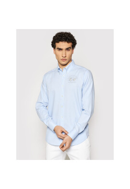La Martina Риза Oxford CCMC04 OX014 Син Regular Fit - Pepit.bg