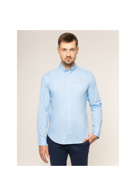 La Martina Риза Poplin CCMC01 PP003 Син Regular Fit - Pepit.bg