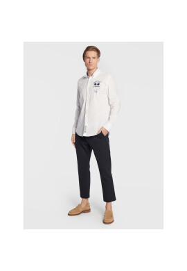La Martina Риза UMC303 PP483 Бял Regular Fit - Pepit.bg