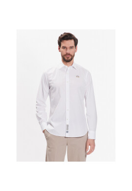 La Martina Риза VMC002 PP483 Бял Slim Fit - Pepit.bg
