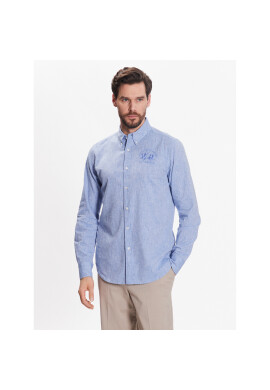 La Martina Риза VMC004 TL072 Син Slim Fit - Pepit.bg