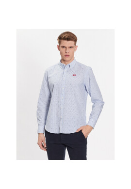 La Martina Риза VMC010 PP613 Син Regular Fit - Pepit.bg