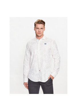 La Martina Риза VMC026 TL126 Бял Regular Fit - Pepit.bg