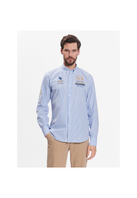 La Martina Риза VMC303 PP633 Бял Regular Fit - Pepit.bg