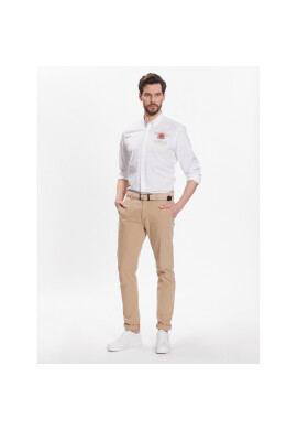 La Martina Риза VMCG30 PP483 Бял Regular Fit - Pepit.bg