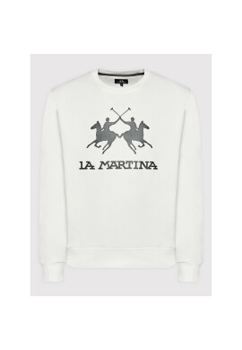 La Martina Суитшърт CCMF01 FP109 Бял Regular Fit - Pepit.bg
