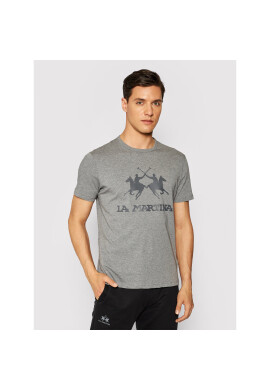 La Martina Тишърт CCMR01 JS206 Сив Regular Fit - Pepit.bg