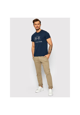 La Martina Тишърт Jersey CCMR01 JS206 Тъмносин Regular Fit - Pepit.bg