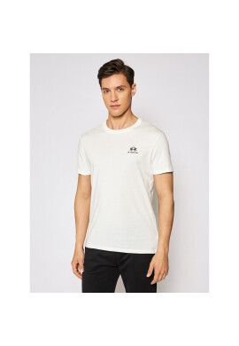 La Martina Тишърт Jersey CCMR02 JS206 Бял Regular Fit - Pepit.bg