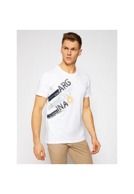 La Martina Тишърт RMR304 JS206 Бял Regular Fit - Pepit.bg