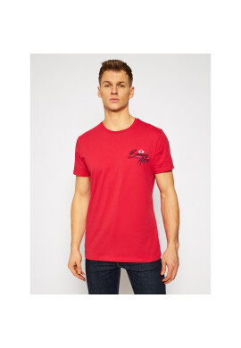 La Martina Тишърт RMR601 JS206 Червен Regular Fit - Pepit.bg