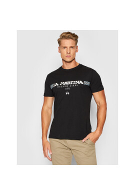 La Martina Тишърт SMR012 JS206 Черен Regular Fit - Pepit.bg