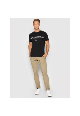 La Martina Тишърт SMR012 JS206 Черен Regular Fit - Pepit.bg