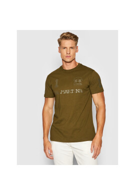 La Martina Тишърт SMR309 JS206 Зелен Regular Fit - Pepit.bg