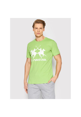 La Martina Тишърт TMR001 JS206 Зелен Regular Fit - Pepit.bg