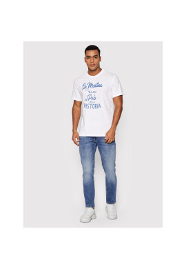 La Martina Тишърт TMR301 JS259 Бял Regular Fit - Pepit.bg