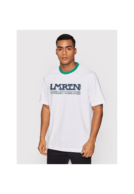 La Martina Тишърт TMR302 JS303 Бял Oversize - Pepit.bg