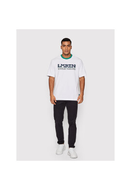 La Martina Тишърт TMR302 JS303 Бял Oversize - Pepit.bg