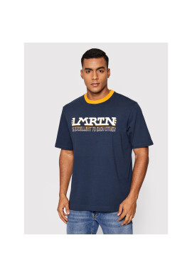 La Martina Тишърт TMR302 JS303 Тъмносин Oversize - Pepit.bg