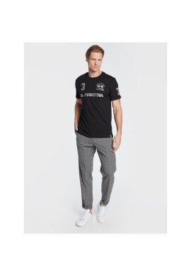 La Martina Тишърт UMR309 JS206 Черен Regular Fit - Pepit.bg