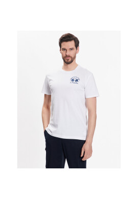 La Martina Тишърт VMR009 JS206 Бял Regular Fit - Pepit.bg